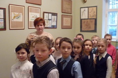 Экскурсия в Московский музей образования на выставку «Волшебный букварь» учащихся 1 «А» и 1 «Б» классов.